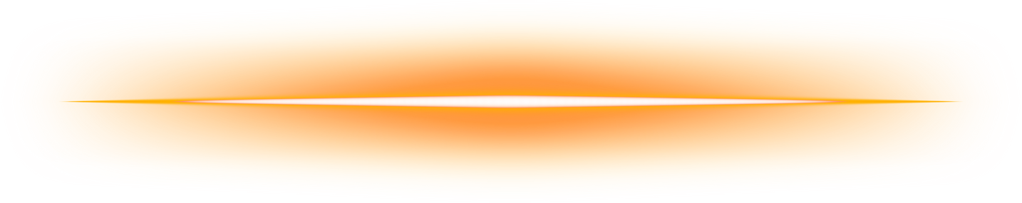 Glowing Orange Neon Line